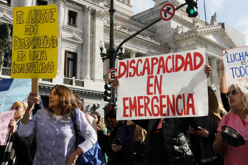 El Gobierno apeló el fallo que le ordenó ejecutar la Ley de Emergencia en Discapacidad.