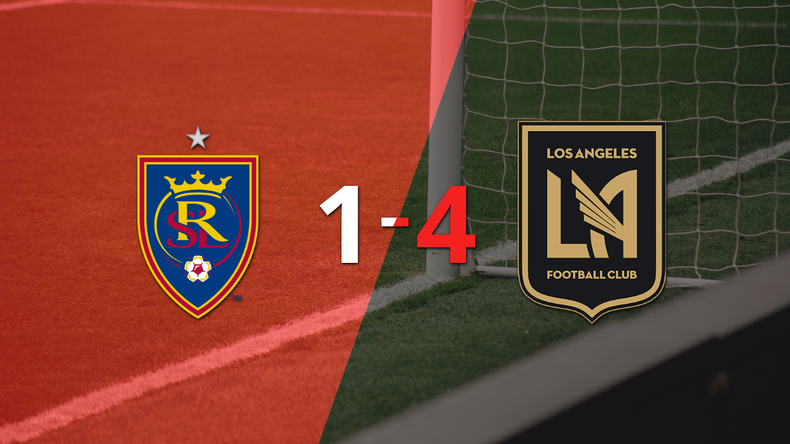 Real Salt Lake no opuso resistencia y fue goleado por Los Angeles FC con hat-trick de Son Heungmin