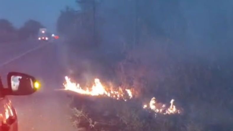 Corte de luz en localidades de Ledesma por un incendio forestal