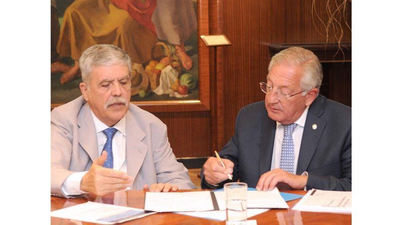 Fellner con De Vido