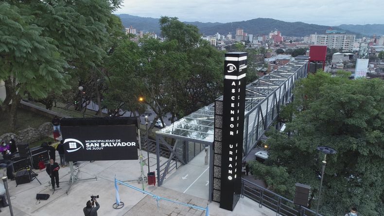 Construirán un tercer ascensor urbano en San Salvador de Jujuy (Archivo)