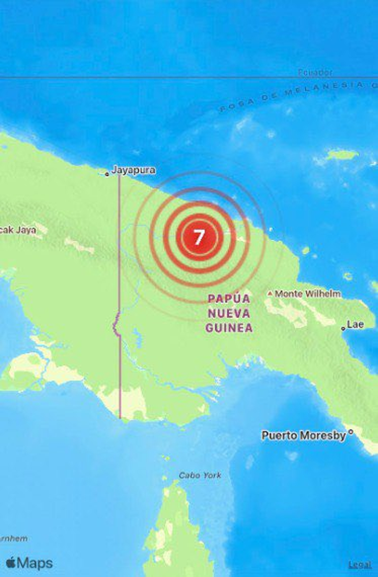 Sismo En Papúa Nueva Guinea Sube A 7 La Cantidad De Muertos 4718