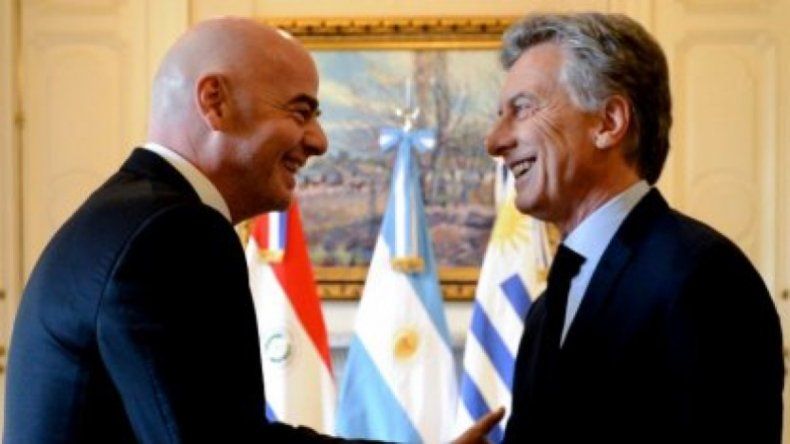 Macri se reunirá con Infantino y le pedirá que la final sea en el Monumental