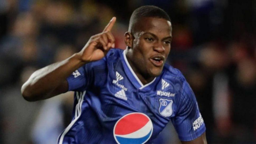Felipe Román, jugador de Millonarios que no pude llegar a Boca.