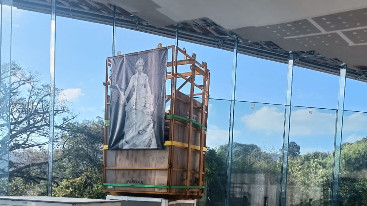 "La Justicia de Lola Mora ya está en el Centro Cultural de La Viña