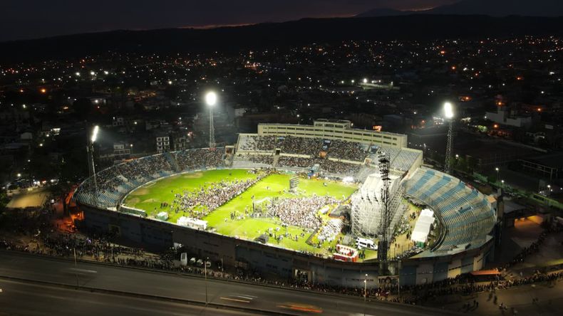 Estadio 23 de Agosto con la Elección Representante Nacional