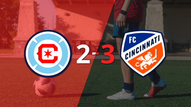 Con dos goles de Evander, FC Cincinnati venció a Chicago Fire