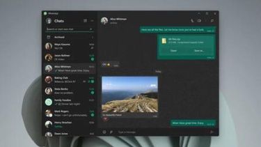 WhatsApp: Windows estrena una versión de la app