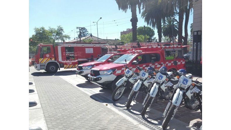 Equipamiento que se entregó