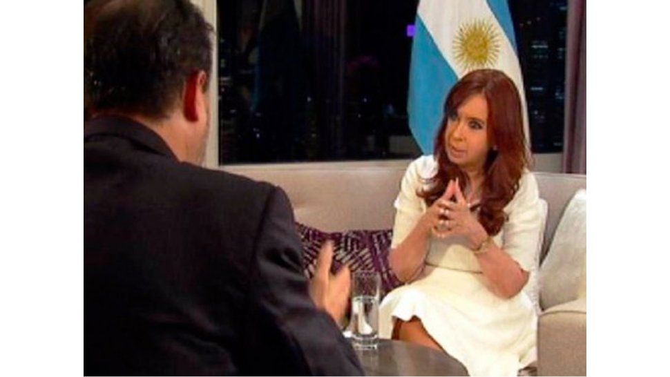 La Presidenta con Gustavo Sylvertre