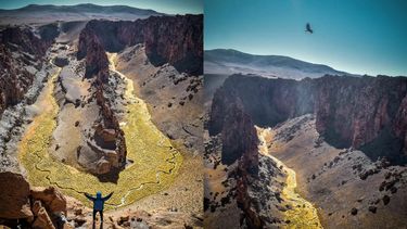 Un rincón impresionante en Catamarca.