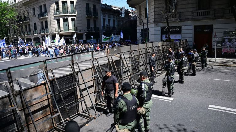 Operativo de seguridad por Marcha Federal Universitaria en Buenos Aires Operativo de seguridad por Marcha Federal Universitaria en Buenos Aires