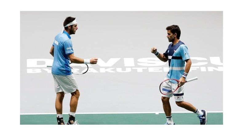 El dobles cierra un debut perfecto de Argentina en la nueva Copa Davis