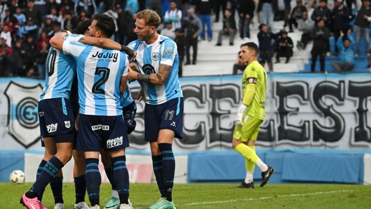 Gimnasia de Jujuy consiguió romper un récord - Foto: Rodolfo Gutiérrez García