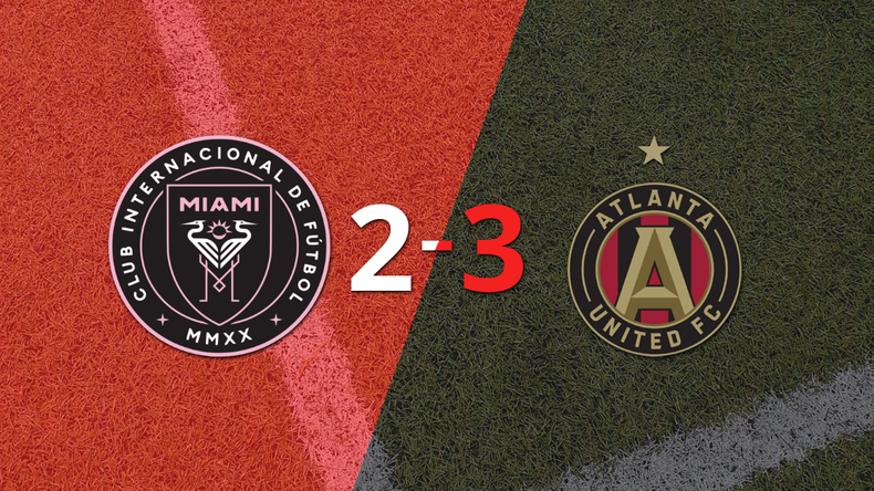 Atlanta United superó a Inter Miami con dos tantos de Jamal Thiare