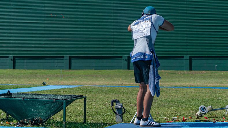 Nicolás Clady al Mundial de Tiro en Grecia