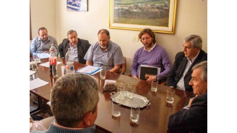 Reunión con sector empresario y minero