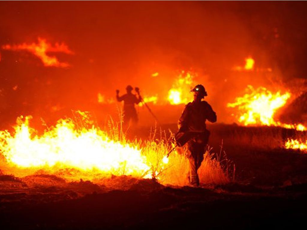 Incendio en California