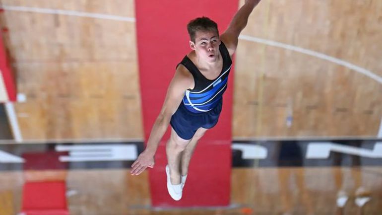 Santiago Ferrari es semifinalista del mundial de trampolín Santiago Ferrari es semifinalista del mundial de trampolín