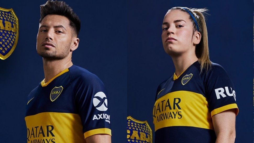 Boca presentó su nueva indumentaria para la próxima temporada