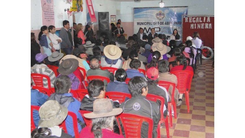 Entrega de regalías a las comunidades