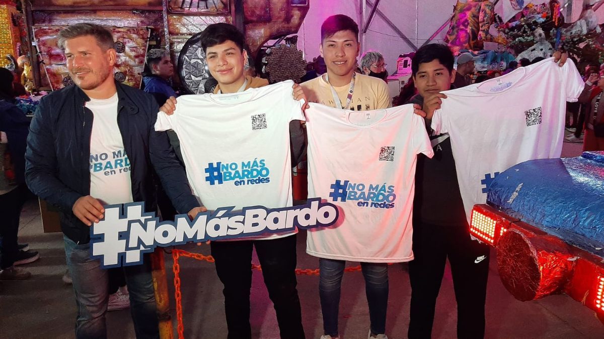 #NoMásBardoEnLasRedes dice presente en la Fiesta Nacional de Los Estudiantes