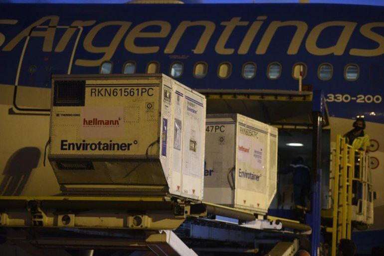 Llegaron nuevas dosis contra el coronavirus a Argentina&nbsp;