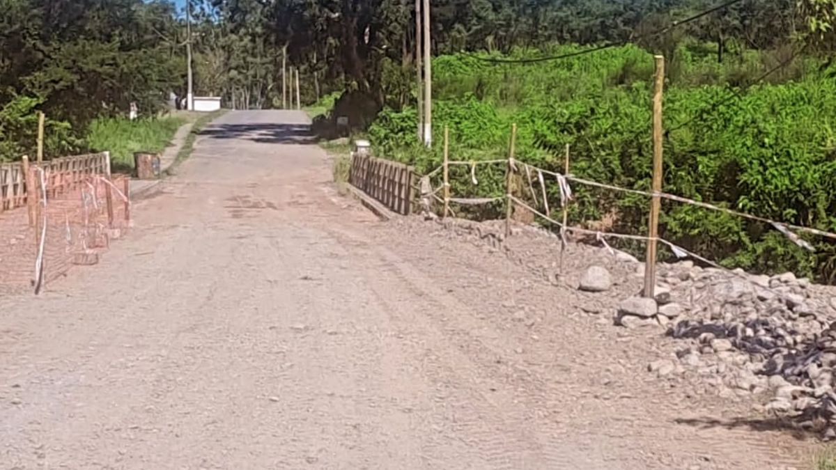 Habilitaron el tránsito en el puente Burrumayo tras las refacciones