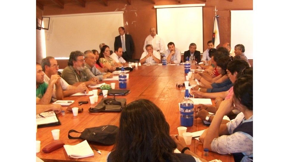 Reunión con gremios