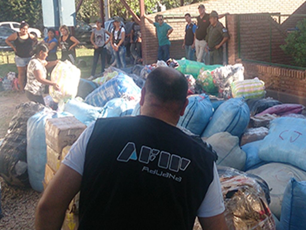 AFIP en pleno operativo