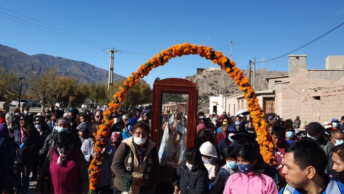 Misa con la Virgen de Rio Blanco y Punta Corral juntas&nbsp;