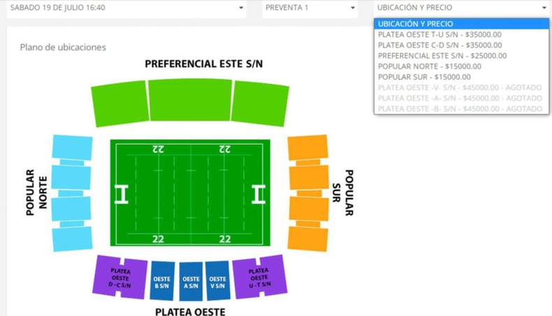 Entradas para Los Pumas Entradas para Los Pumas
