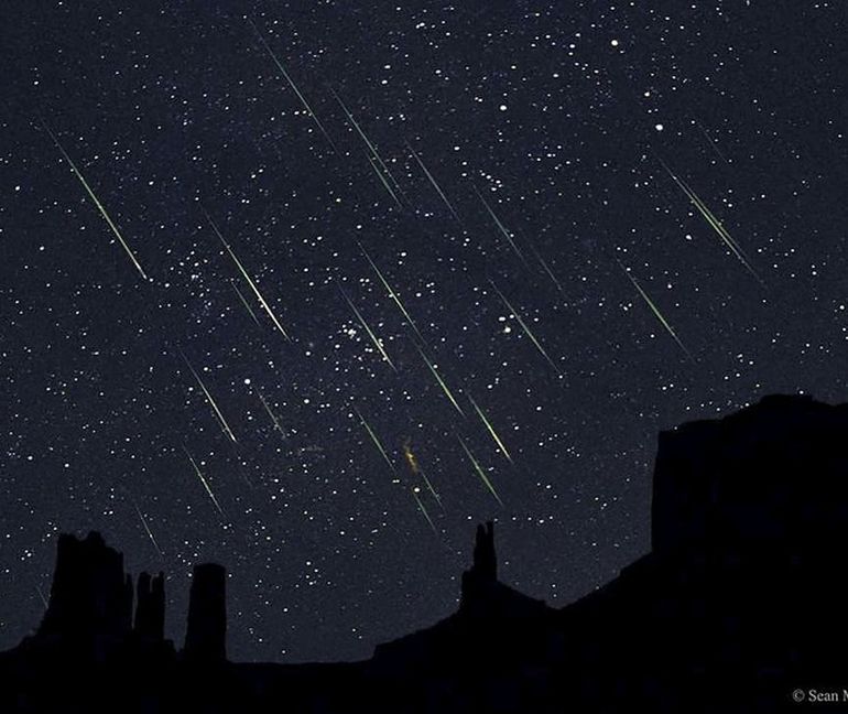 Lluvia de estrellas Las Perseidas