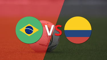 Brasil y Colombia buscan el gol que desempate el encuentro en el segundo tiempo