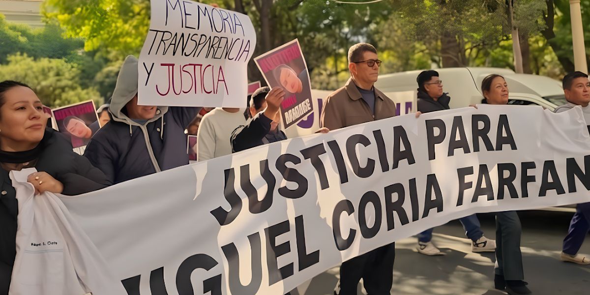Justicia por Miguel Coria (Foto: Angirü Bolivia)
