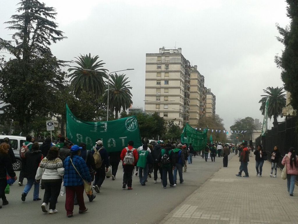 Movilización de ATE