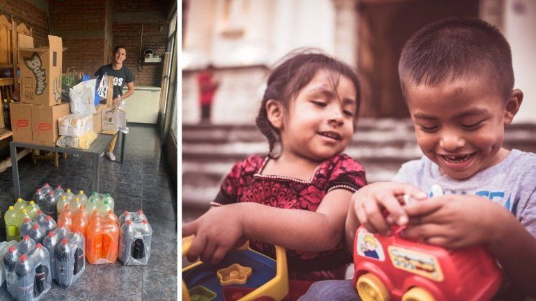 Campaña solidaria Un Abrazo Navideño.