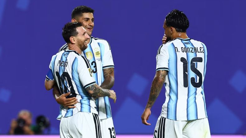 Goleada de Argentina a Argelia (Foto: Reuters)