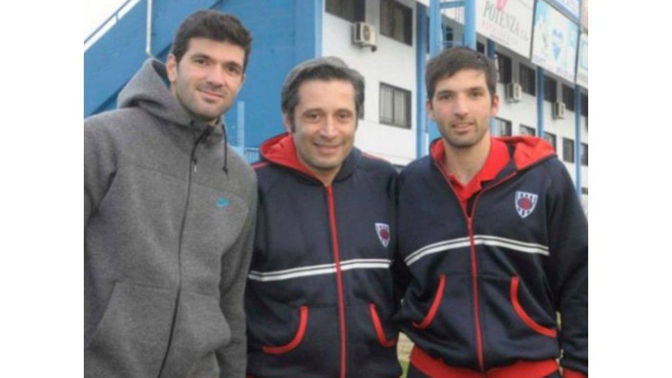 Sebastián Gigliotti (derecha)