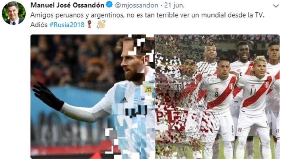 Un senador chileno se burló de la Argentina y le llovieron respuestas tras la clasificación