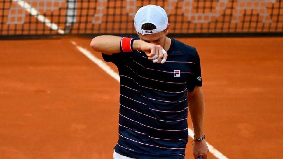El Peque Schwartzman no pudo con Djokovic en Roma. Qued&oacute; 13&deg; en el ranking ATP.