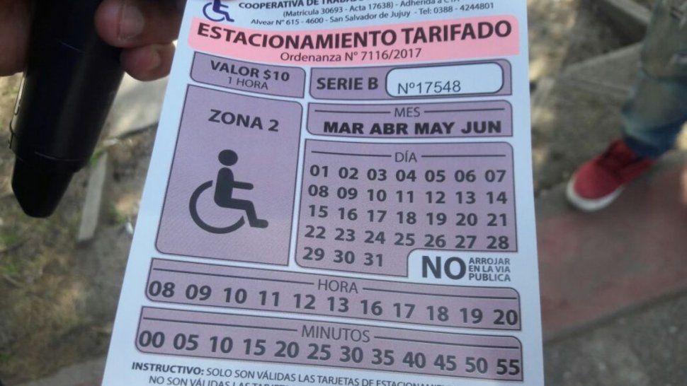 prorrogan el vencimiento de las tarjetas de estacionamiento hasta el 31 de agosto