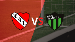 Gabriel Ávalos ayudó con doblete a Independiente en victoria frente a San Martín (SJ)