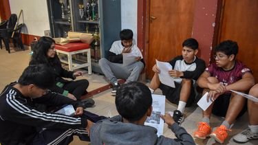 Taller de salud mental en el Club Luján.&nbsp;