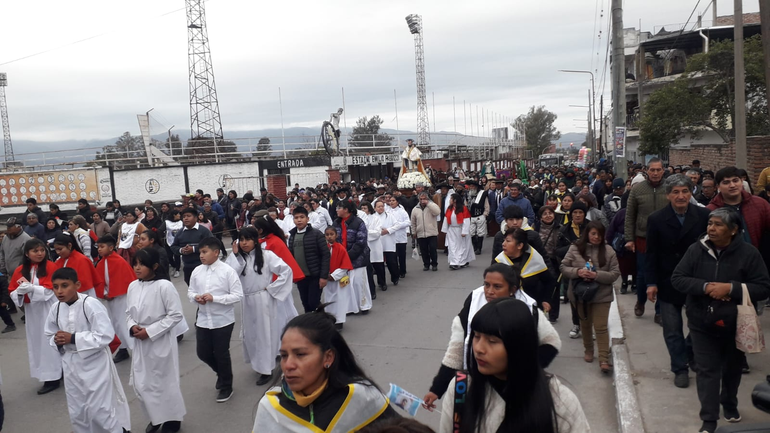 Procesi&oacute;n al San Cayetano en Palpal&aacute;.