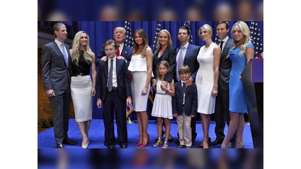 El clan Trump