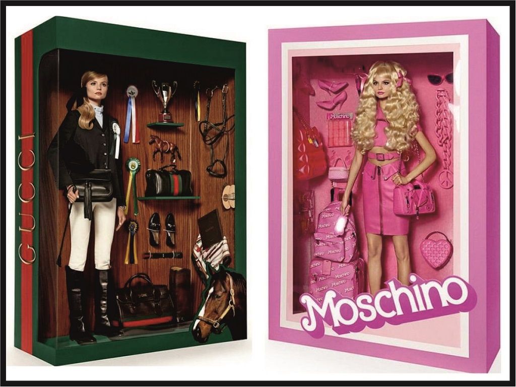 Vogue metió en cajas a sus modelos.