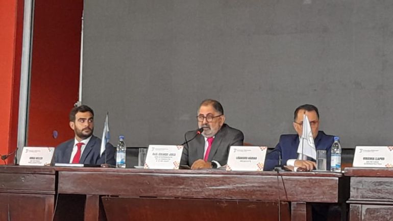 Raúl Jorge en la apertura de sesiones del Concejo Deliberante