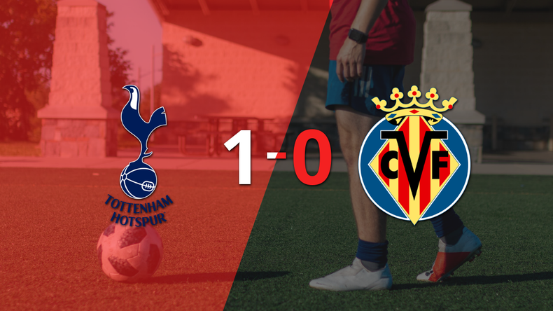 Villarreal no logra superar a Tottenham y pierde con un gol en contra