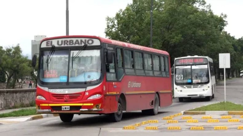 El transporte urbano en San Salvador de Jujuy (Archivo)